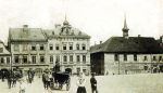 Rok 1902, z prawej strony kościół ss. Elżbietanek. Fot. ze zbiorów Muzeum Śląska Cieszyńskiego
